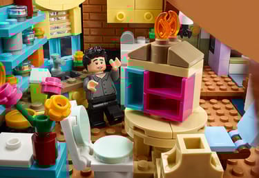 Perk Friends Lego Apartment Set The Friends Apartments 10292