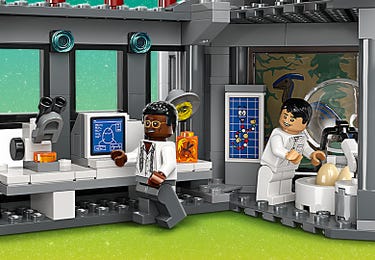 Visitor Center: rex Raptor Attack 76961 Jurassic World