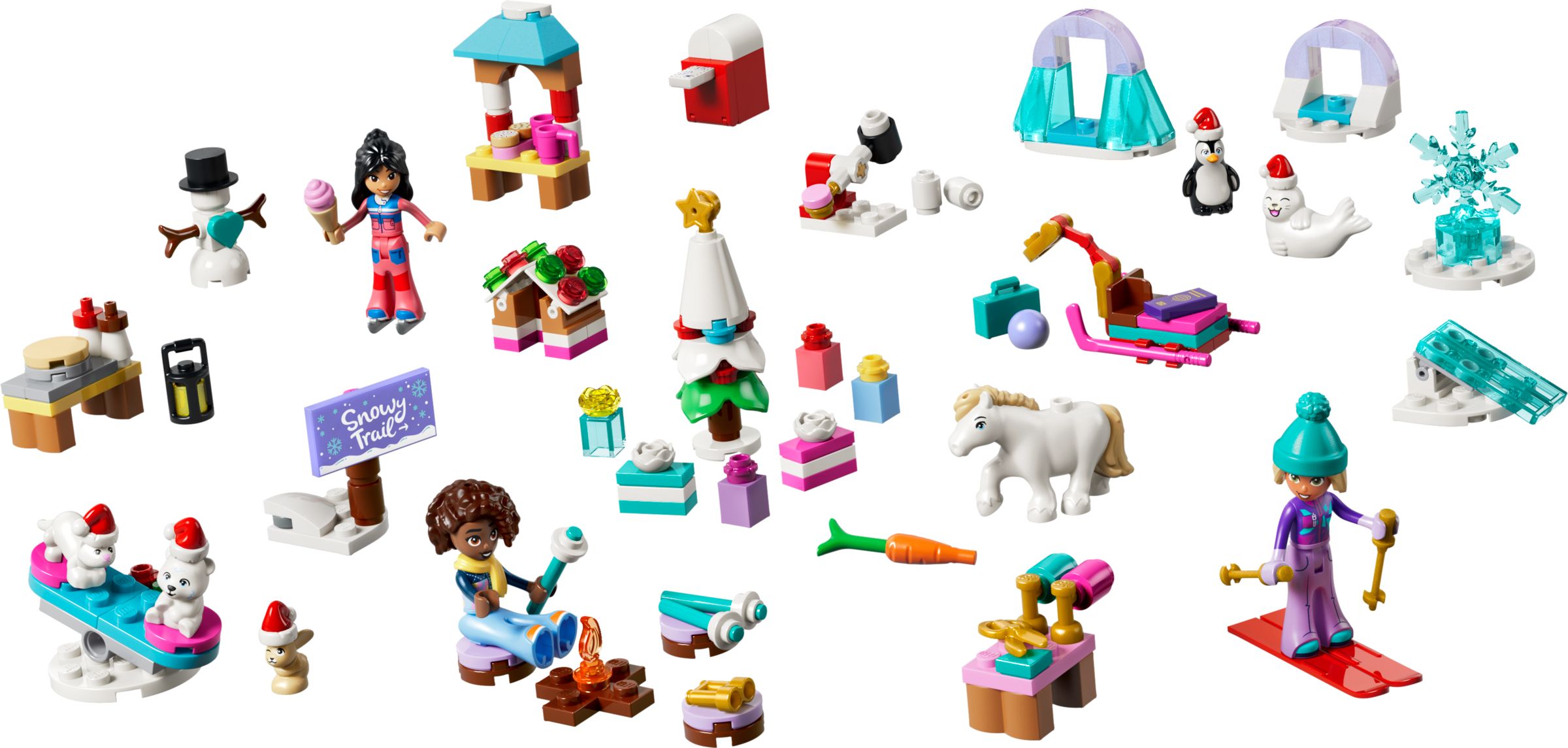 LEGO LEGO Friends Julekalender 2026 - Friends sæt nr. 42698 - fra 189 kr