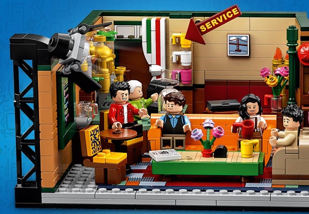 Lam brud munching Central Perk 21319 | Ideas | Buy online at the Official LEGO® Shop US