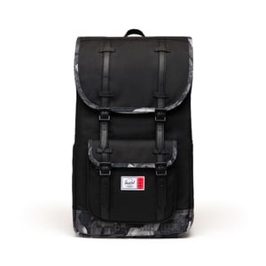 Herschel Little America™ Sac à dos noir – Briques abstraites