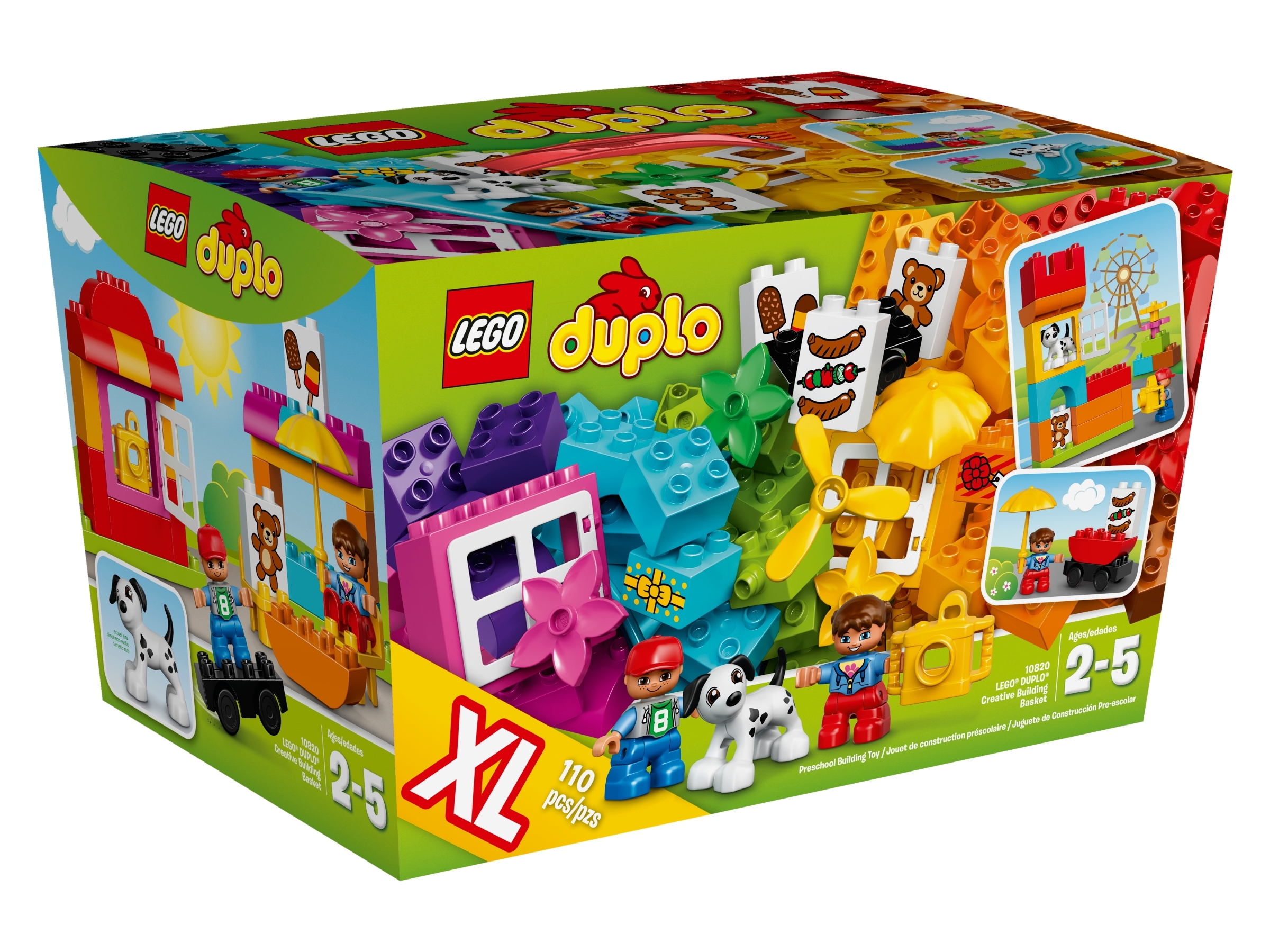 LEGO® Creative Building Basket 10820 | DUPLO® | Buy online at the Official LEGO® Shop US