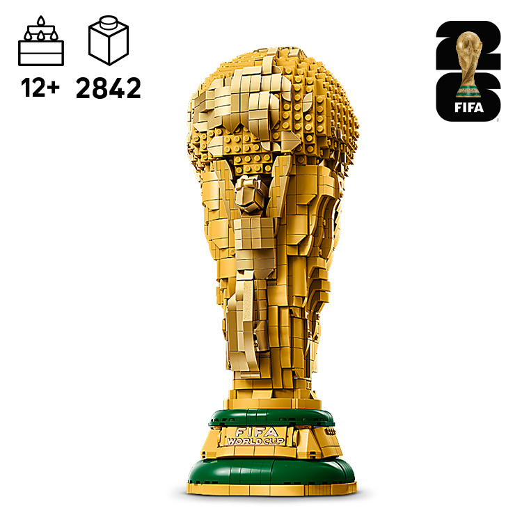 FIFAワールドカップ™ 公式トロフィー 43020 | レゴ®エディションセット