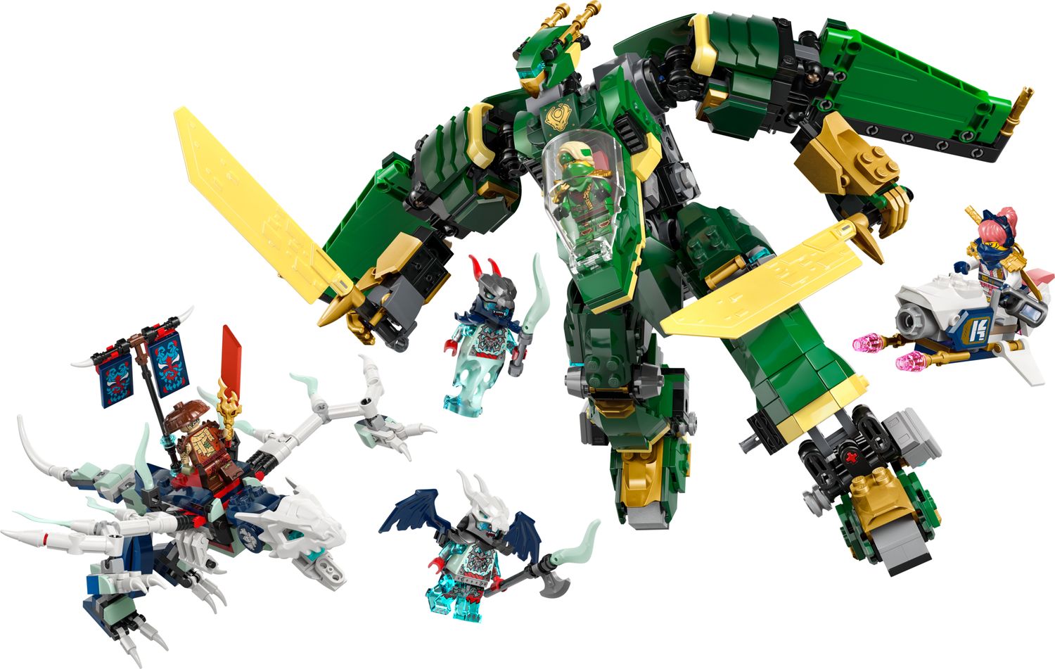 Lloyd’s Jet Mech 71845 | NINJAGO® | Buy online at the Official LEGO ...