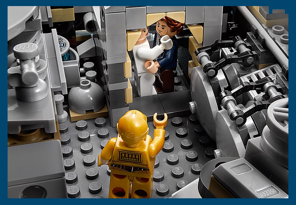 Force Awakens Millennium Lego Movie Millennium Falcon Millennium