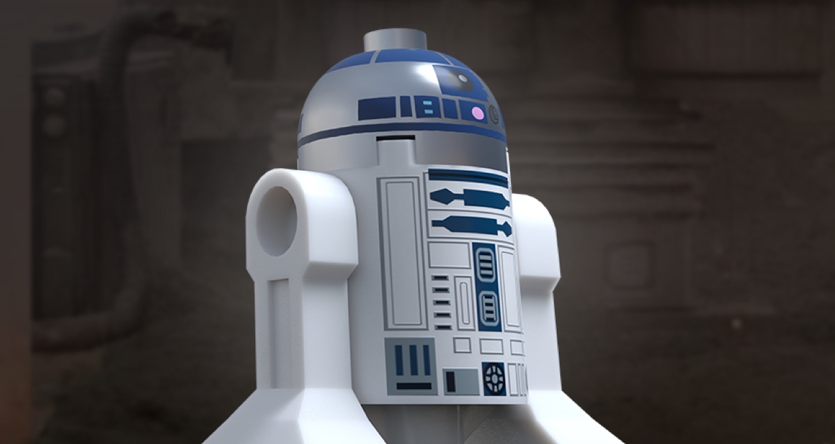 R2D2 & C3PO Lego Star Wars Minifigures 