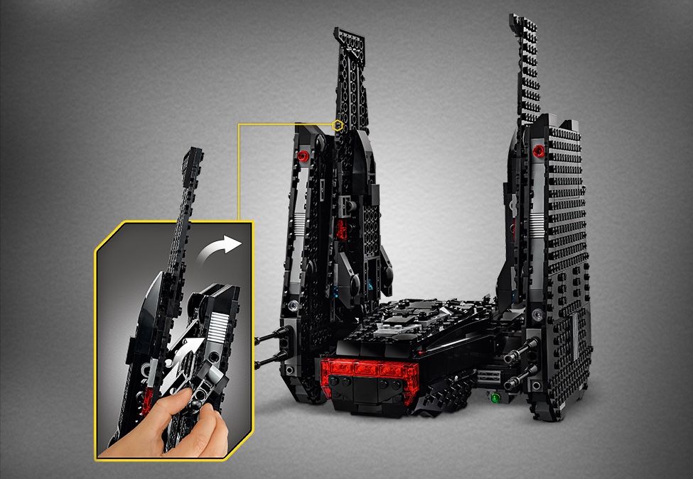 Lego ® Star Wars Minifigure Cooliris Ren with Lightsaber from Set 75256 