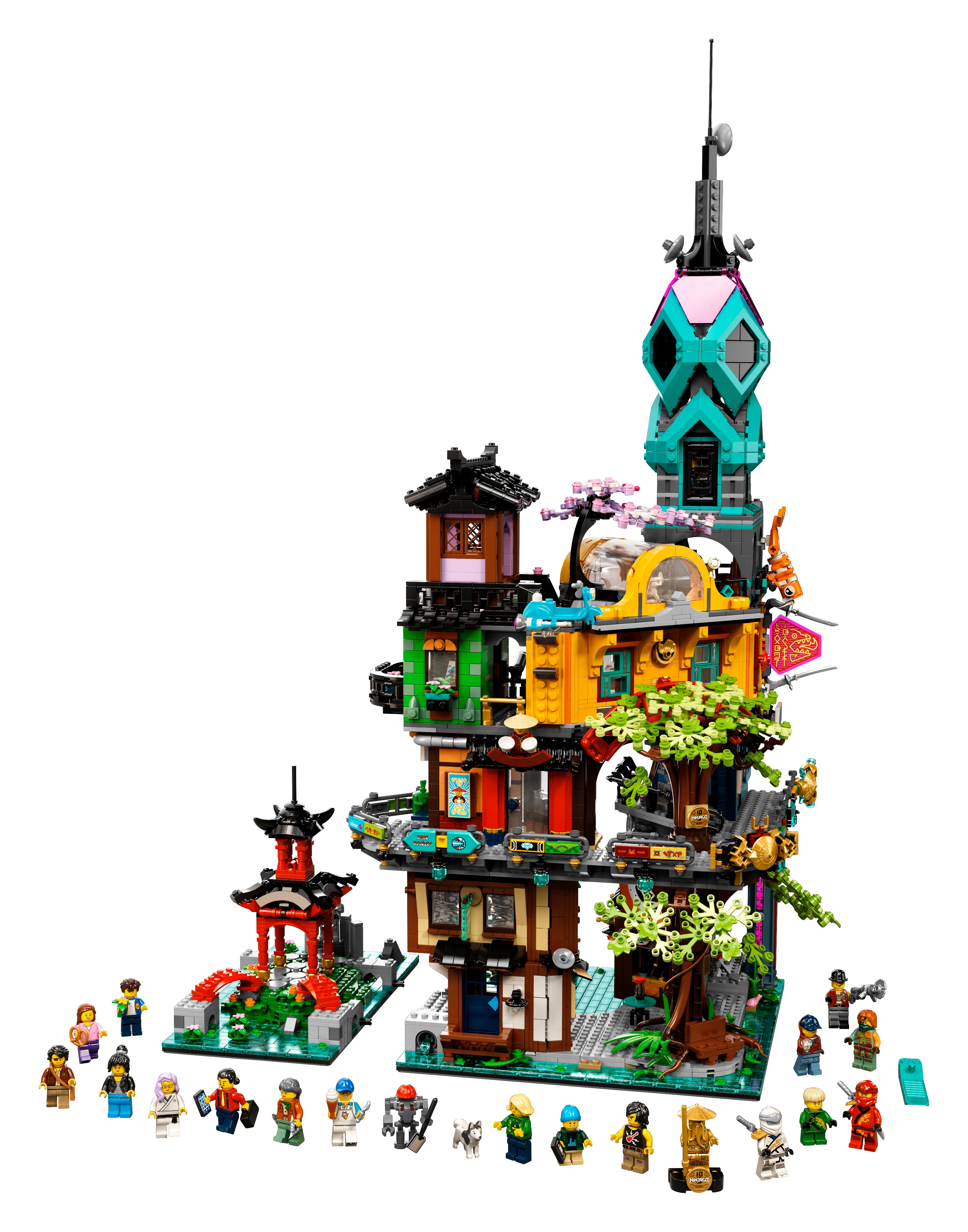 Saks Indvending venstre NINJAGO® City Gardens 71741 | NINJAGO® | Buy online at the Official LEGO®  Shop US
