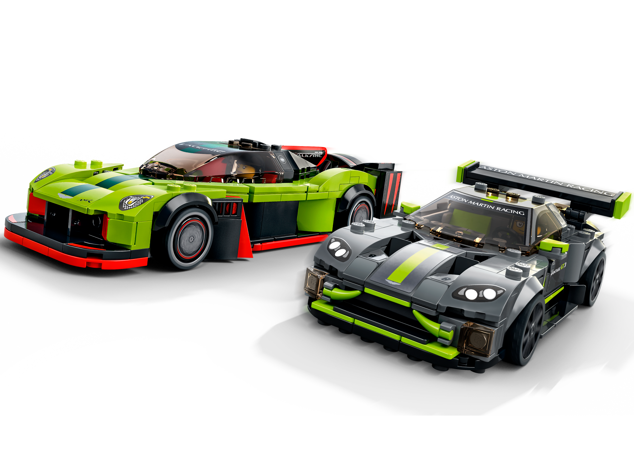 Aston Martin Valkyrie AMR Pro and Aston Vantage GT3 76910 | Speed Champions | Buy online at the Official LEGO® Shop FR
