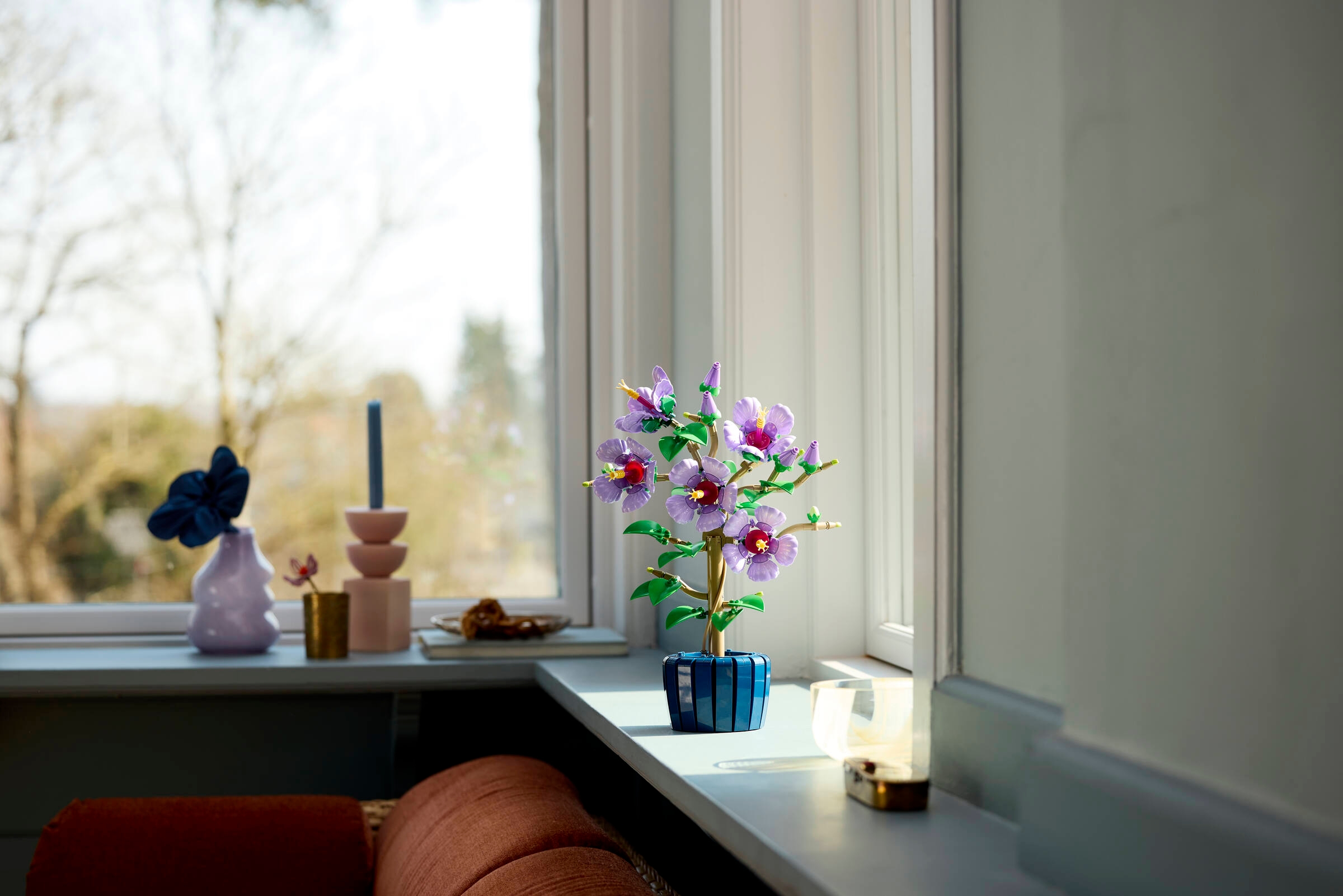 ☆ハイビスカスページです☆ 海外サイトが画像公開「ミニ盆栽とハイビスカス」レゴ(R