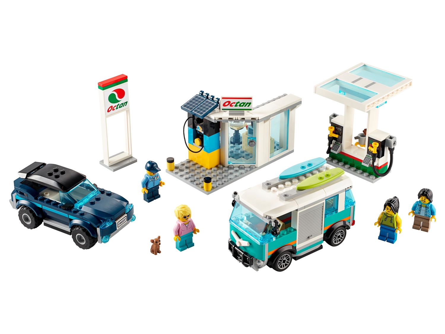 Building Instructions Lego Petrol Pump Service Station 60257 City