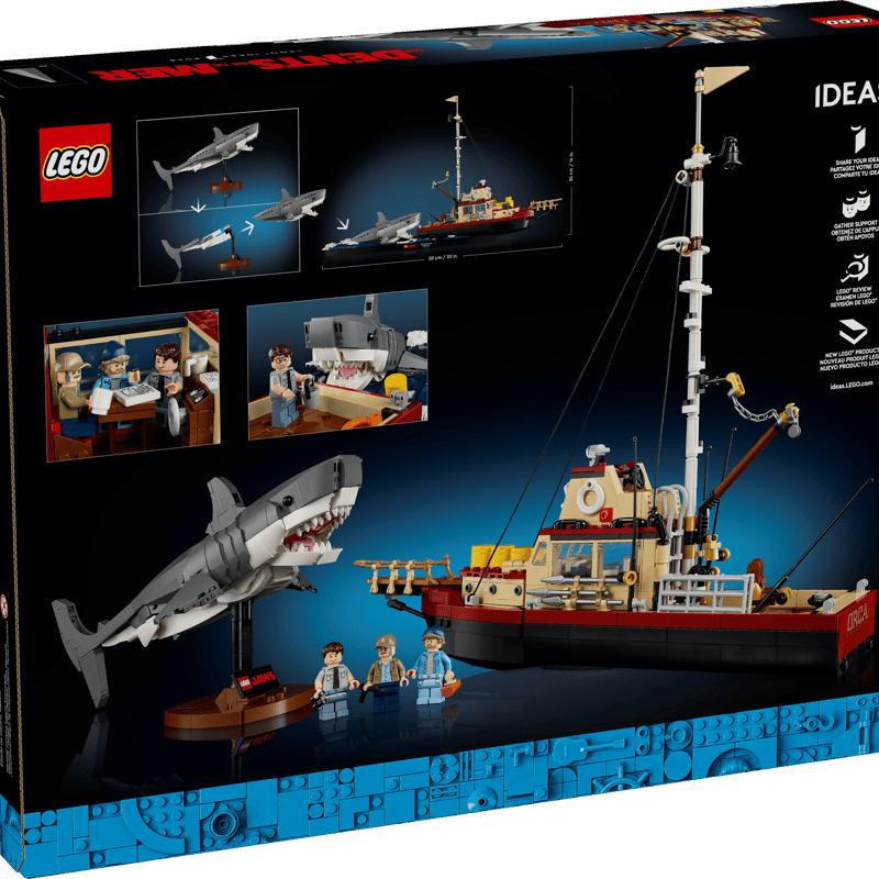 Jaws 21350 | Ideas | Buy online at the Official LEGO® Shop US Jaws 21350 | Ideas | Buy online at the Official LEGO® Shop US