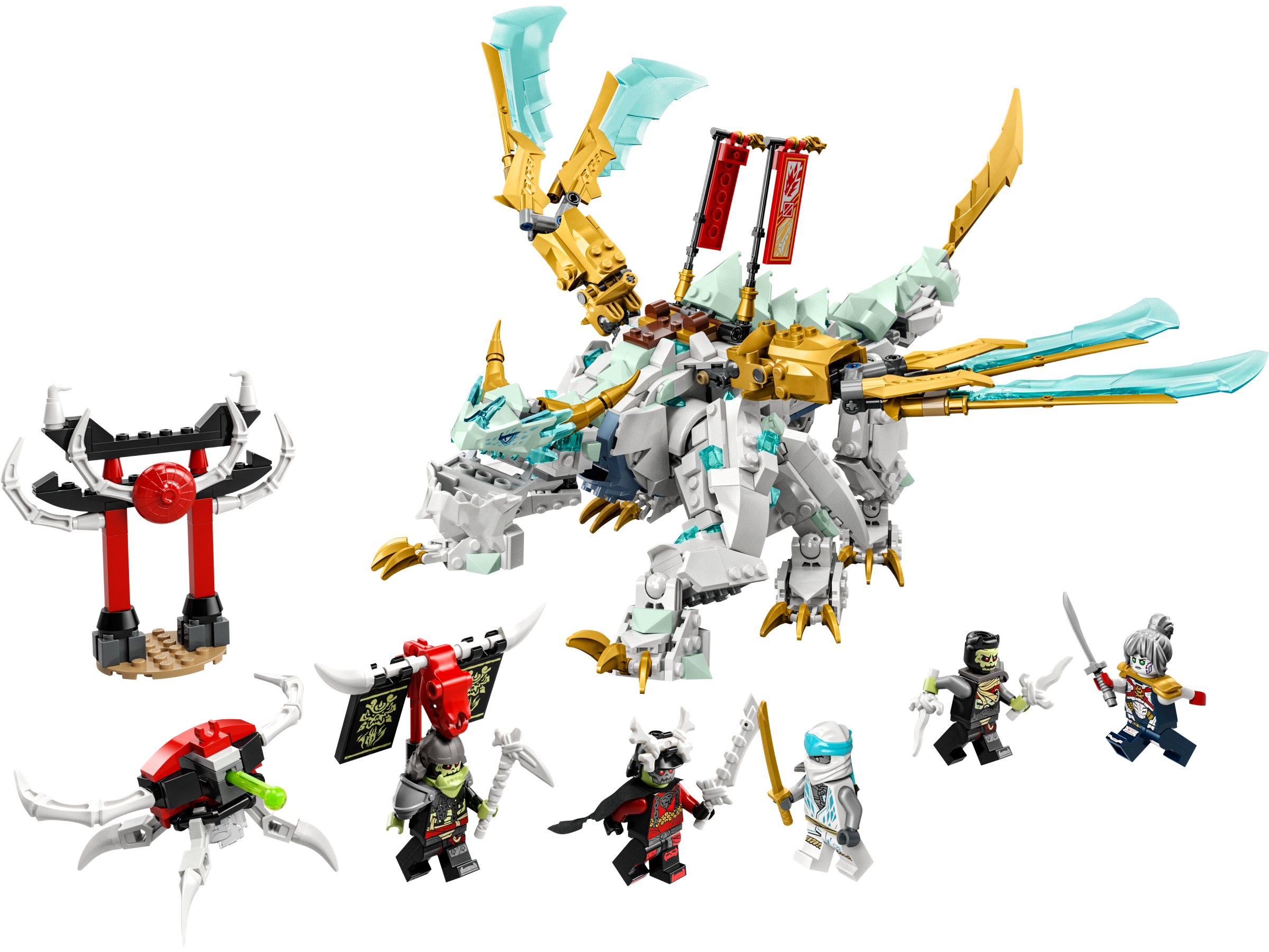 kans Geruïneerd Lui Zane's Ice Dragon Creature 71786 | NINJAGO® | Buy online at the Official  LEGO® Shop DE
