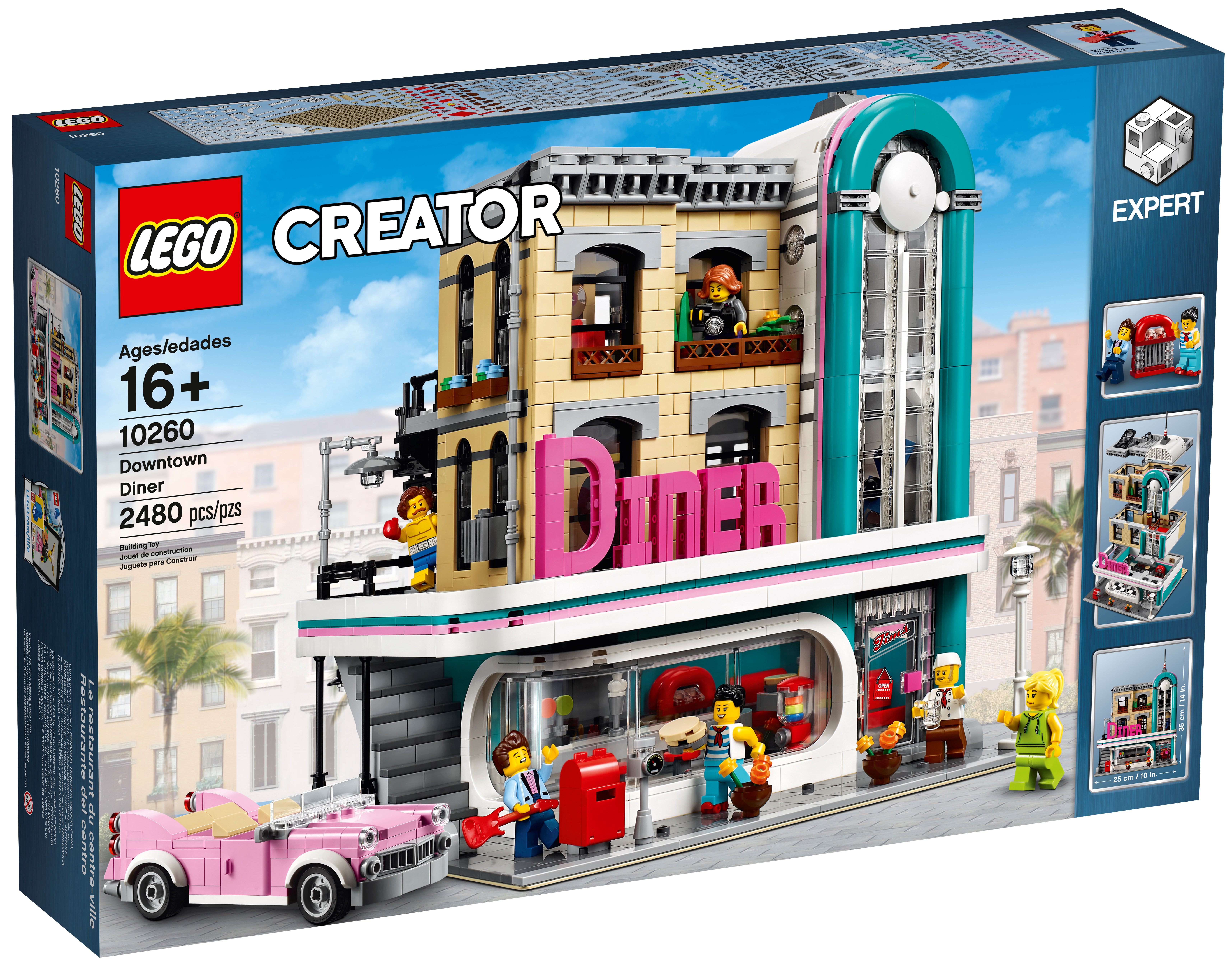 SCELLEE LEGO 10260 CREATOR Le Diner NEUFVE et 