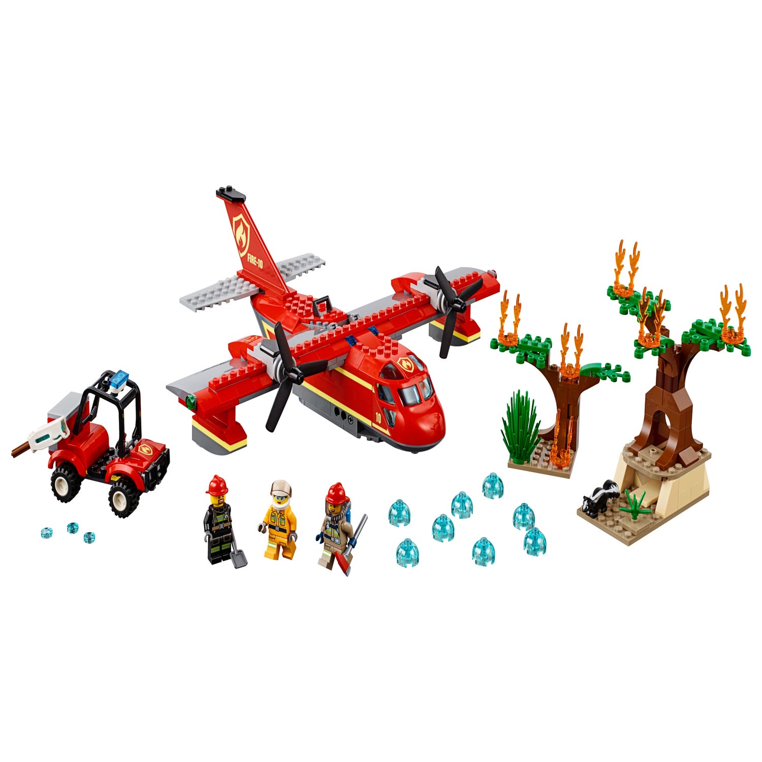 Børnecenter kranium Blinke Fire Plane 60217 | City | Buy online at the Official LEGO® Shop US