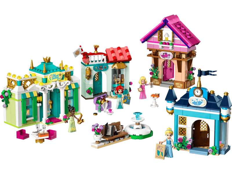 Avventura al mercato Principesse Disney — set LEGO 43246