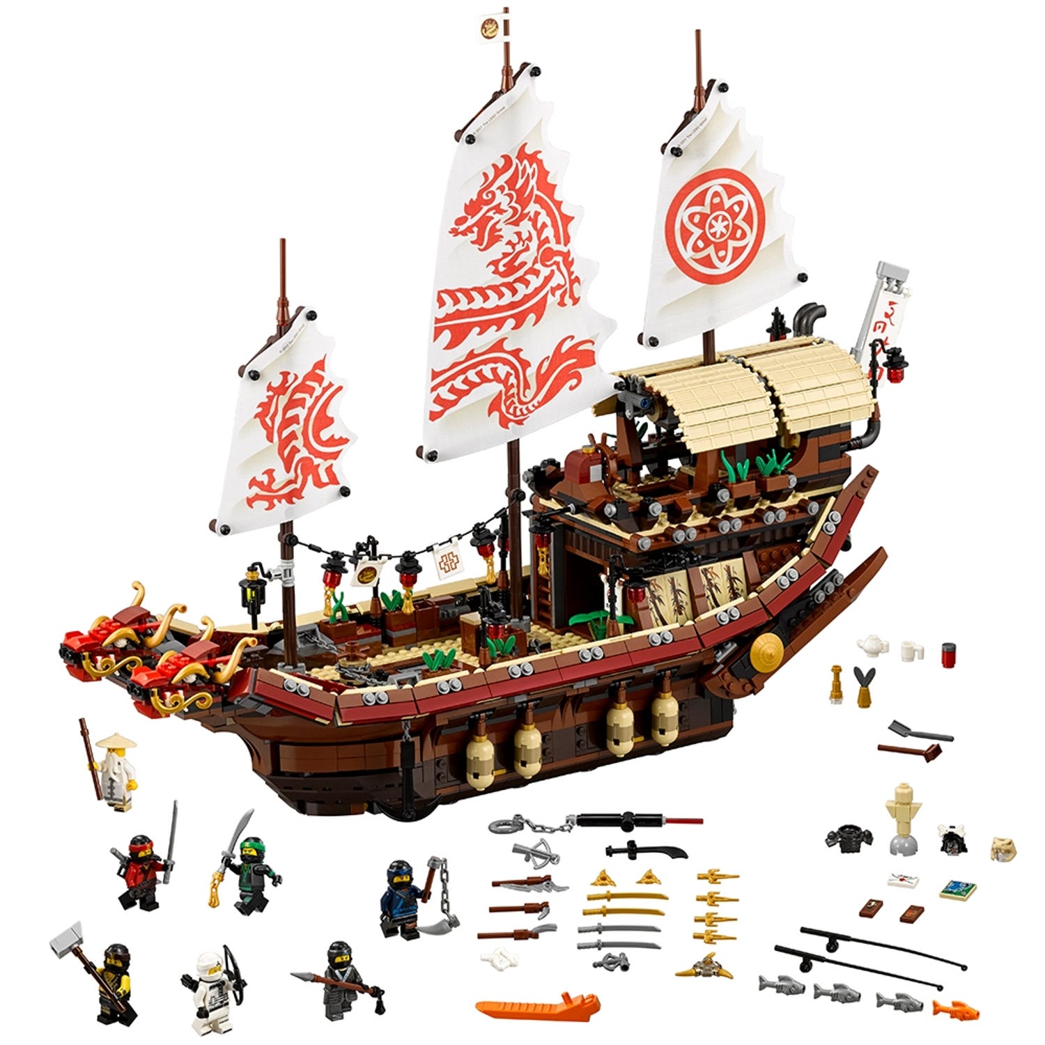 industri Vice Gud Destiny's Bounty 70618 | THE LEGO® NINJAGO® MOVIE™ | Buy online at the  Official LEGO® Shop US