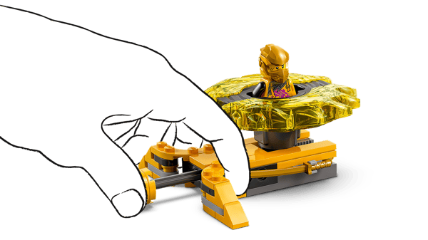 LEGO 71826 Pack de combat Spinjitzu du dragon — visuel 4 sur 8