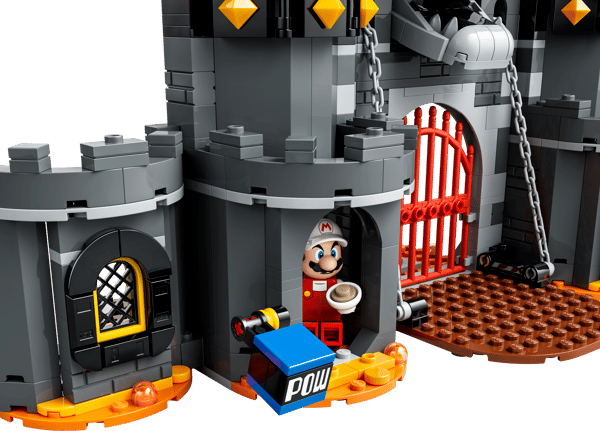 LEGO 72060 Mario de feu au château de Bowser — visuel 6 sur 7