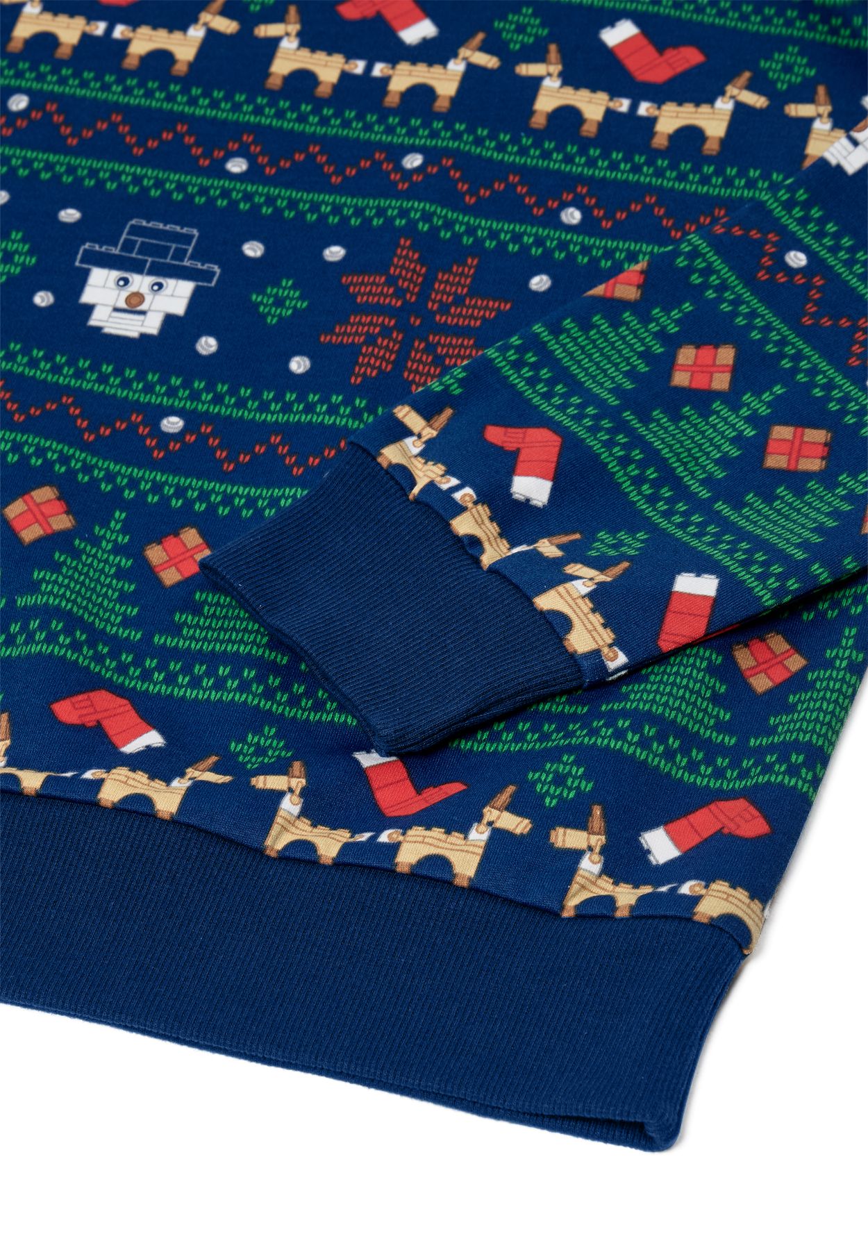 Adults Christmas Sweatshirt - Dark Blue 5009961 | Minifigures | Buy online at the Official LEGO® Shop US