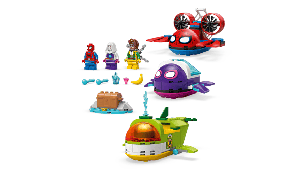 LEGO 11207 Spidey : les véhicules sous-marins — visuel 3 sur 8
