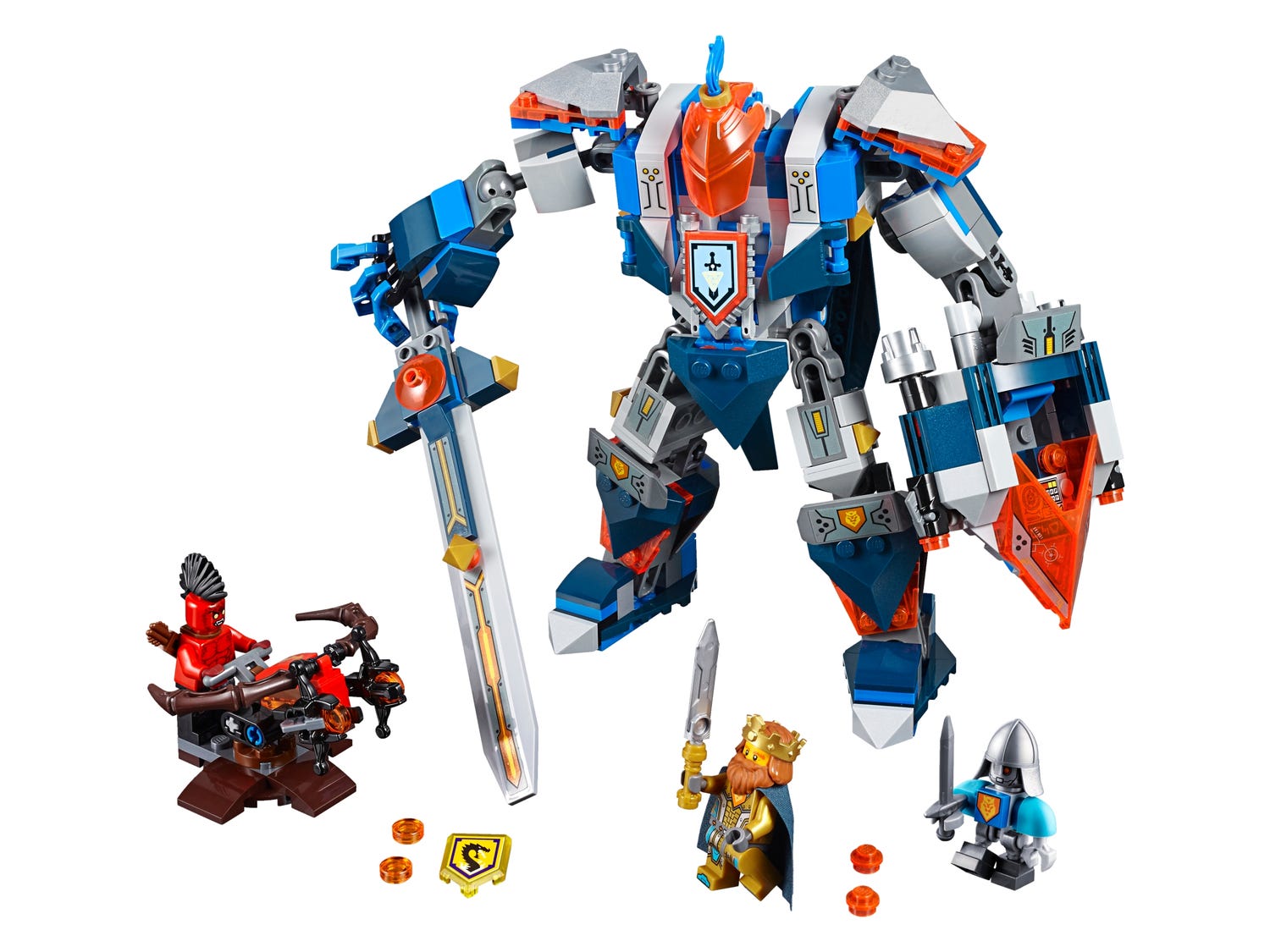 The King's Mech 70327 NEXO KNIGHTS™ Buy online at the Official LEGO® Shop NL