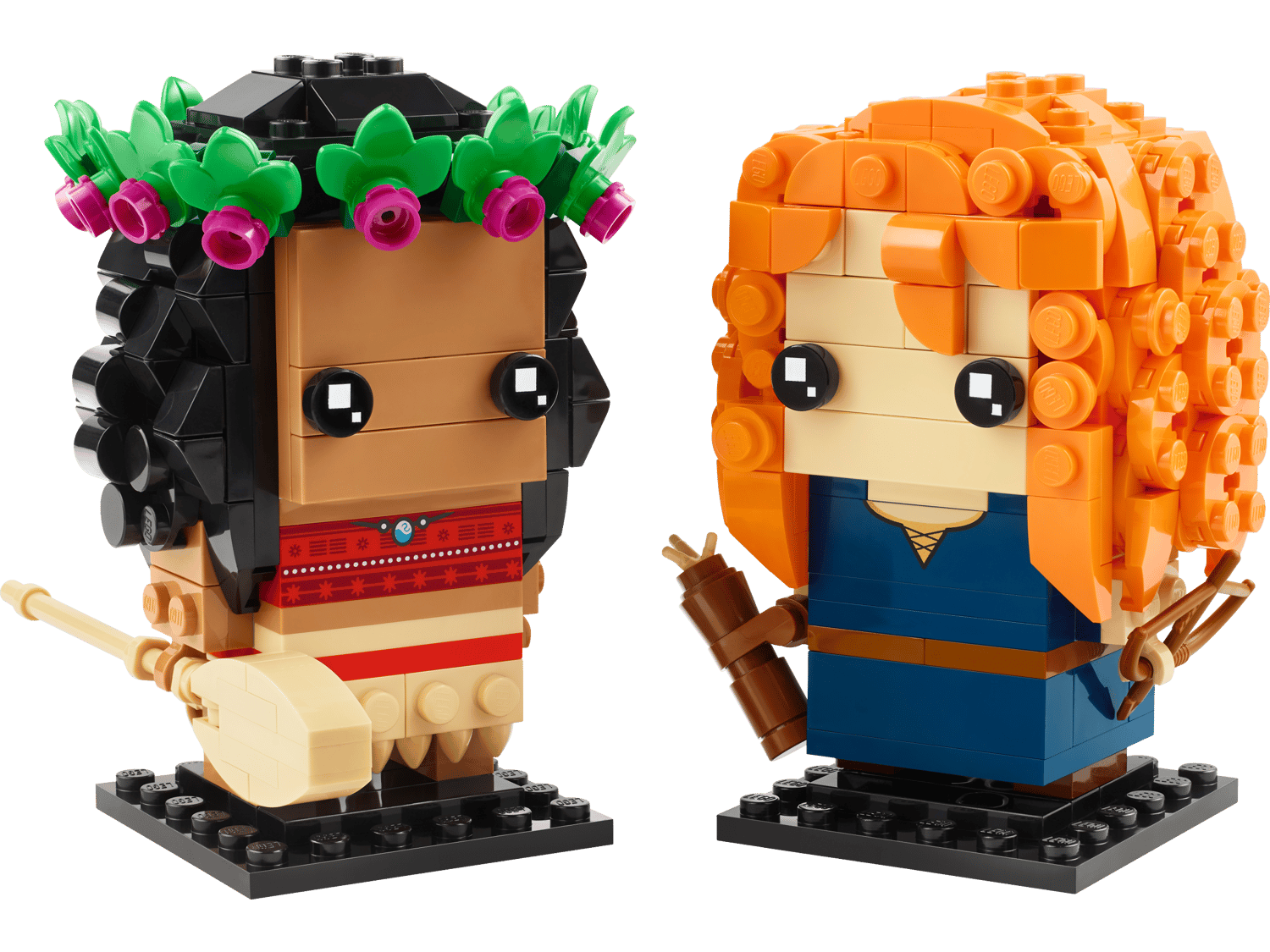 Lego Merch Moana & Merida 40621 | BrickHeadz | Buy online at the Official LEGO ...