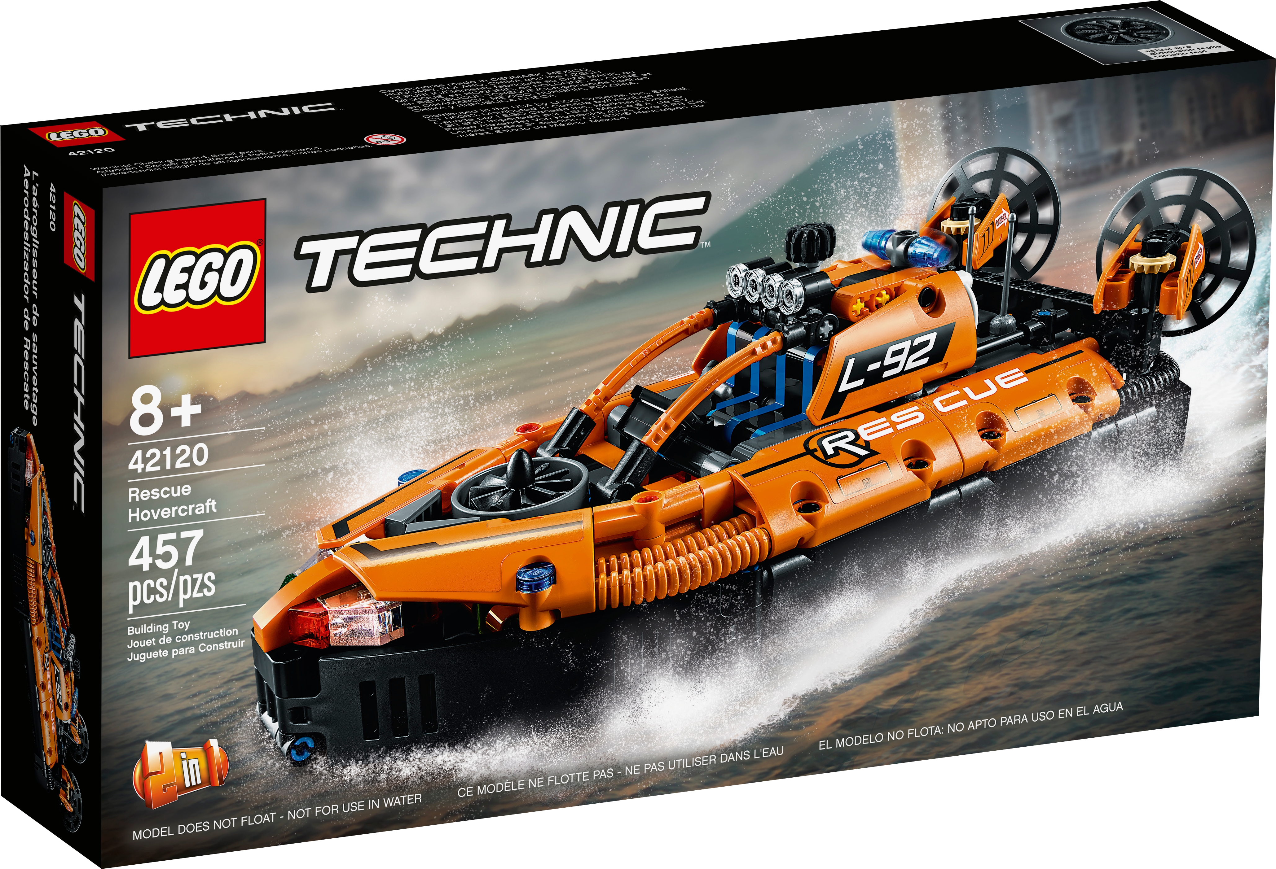for sale online 42002 LEGO Technic Hovercraft 2013 