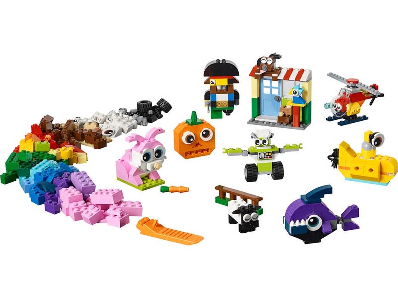italiensk nedenunder klud LEGO® Classic legetøj – Gratis byggevejledninger | Officiel LEGO® Shop DK