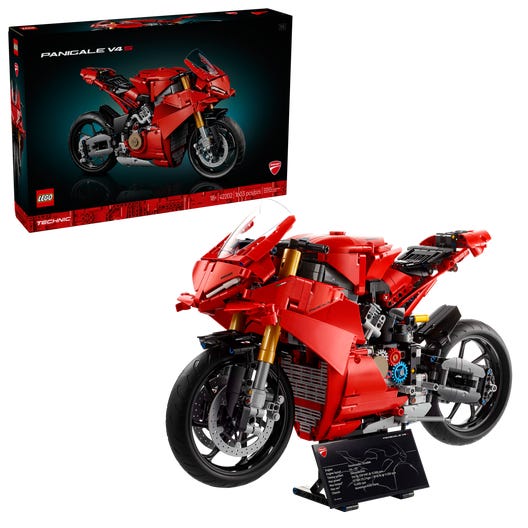 LEGO 42202 - Ducati Panigale V4 S-motorcykel
