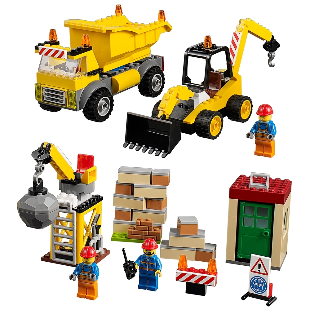 Demolition Site 10734 | Juniors | Buy online at the Official LEGO® Shop FR