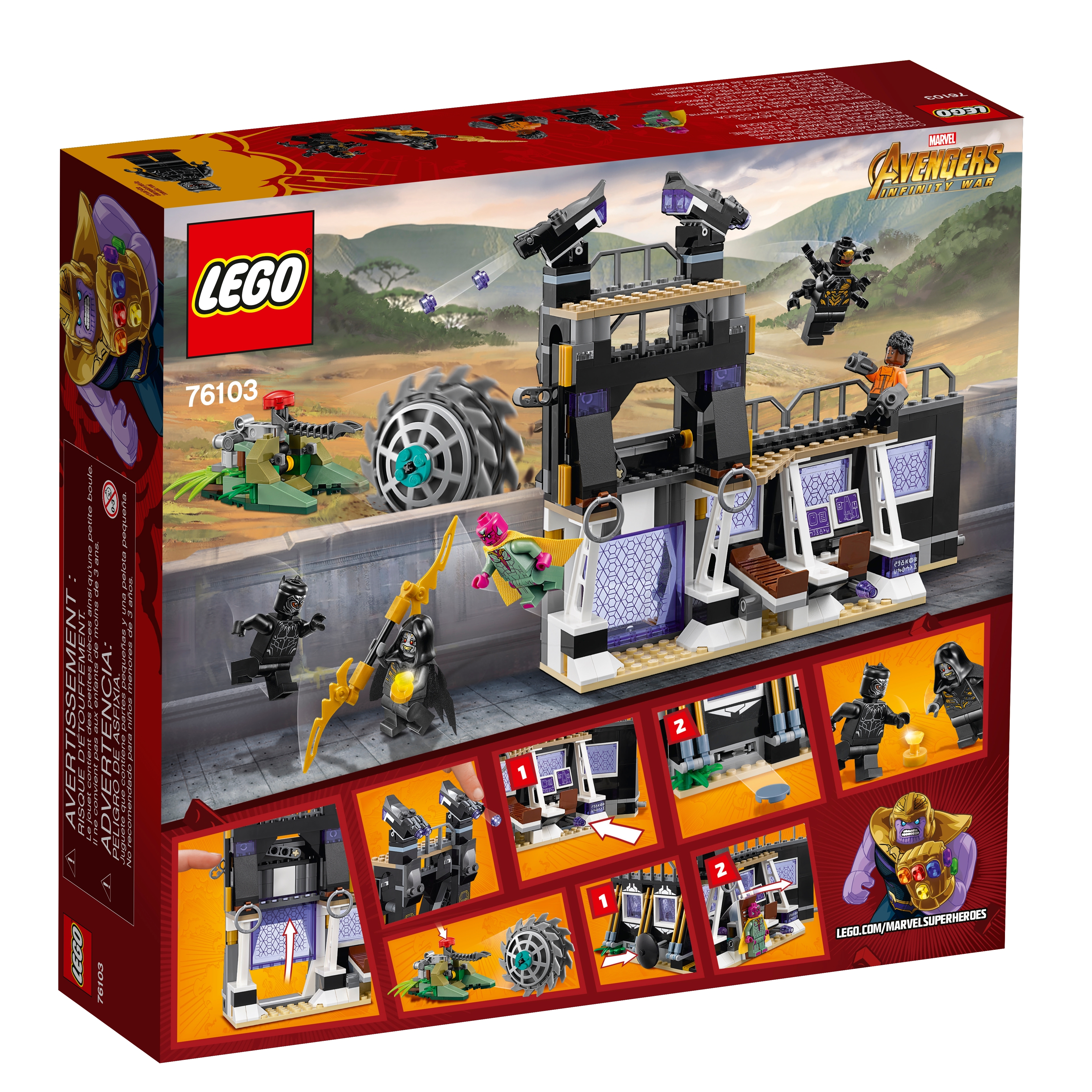 76103 Lego Marvel Super Heroes Outrider Minifigure Set 