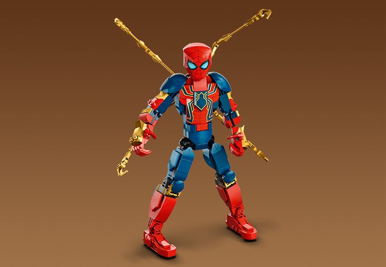 Iron Spider-Man Construction Figure 76298 Marvel Buy online at