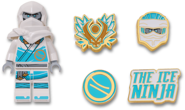 LEGO 5010454 NINJAGO® – Lot de 5 clips Zane