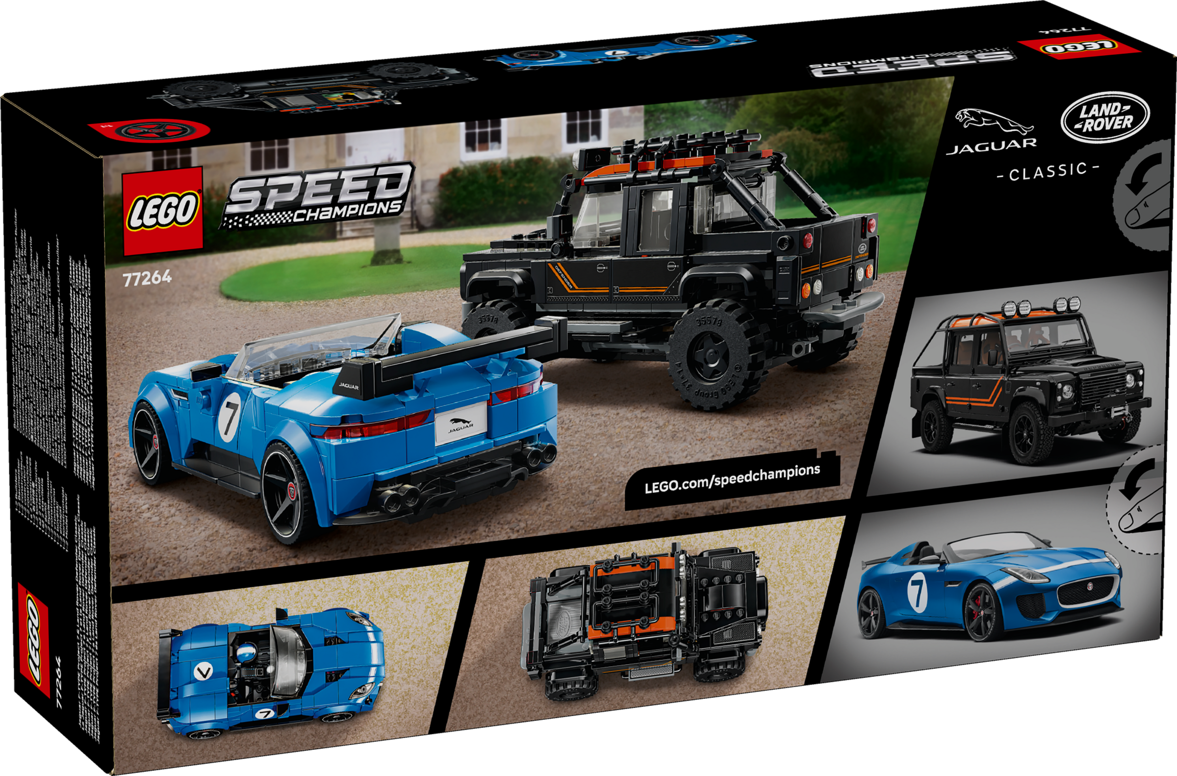 Jaguar Project 7 & Land Rover Defender 77264 | スピード