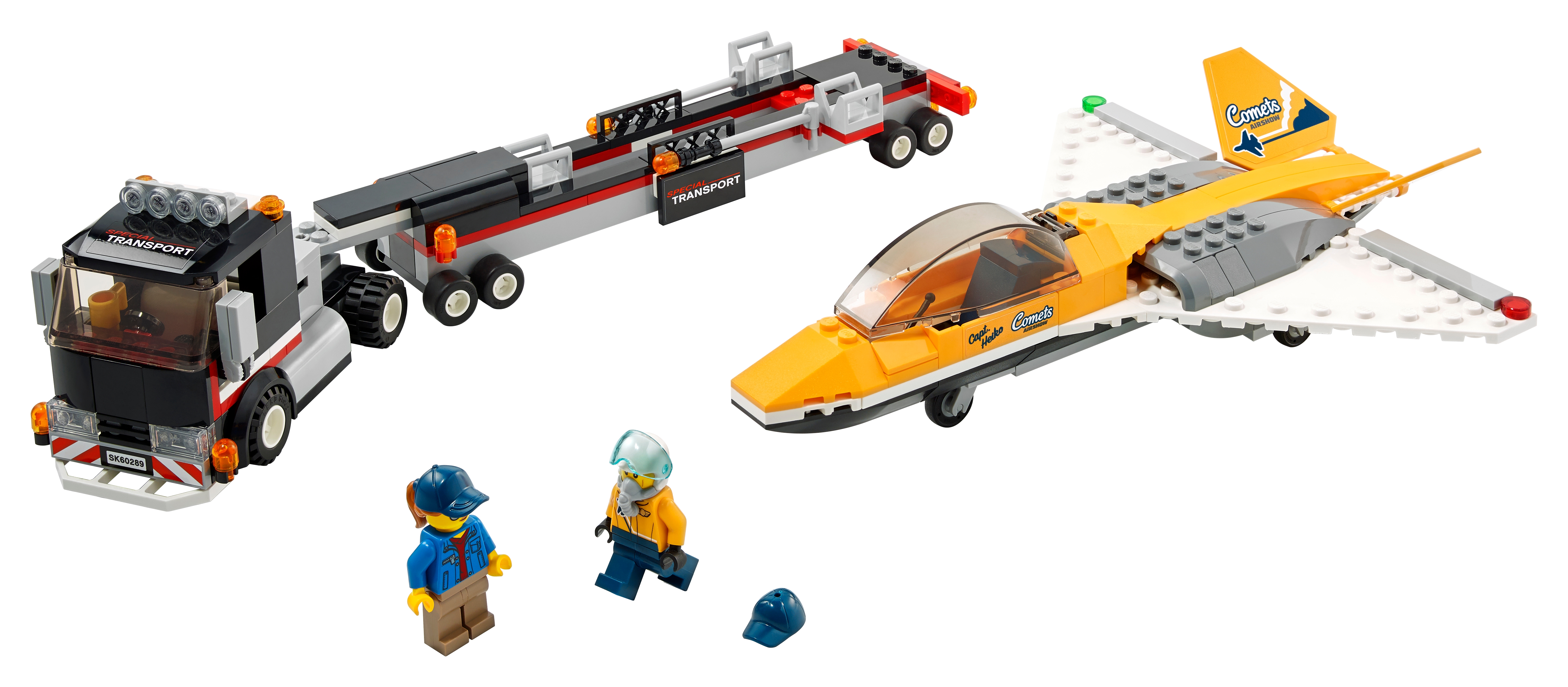 Association Det er det heldige Herske Airshow Jet Transporter 60289 | City | Buy online at the Official LEGO®  Shop US