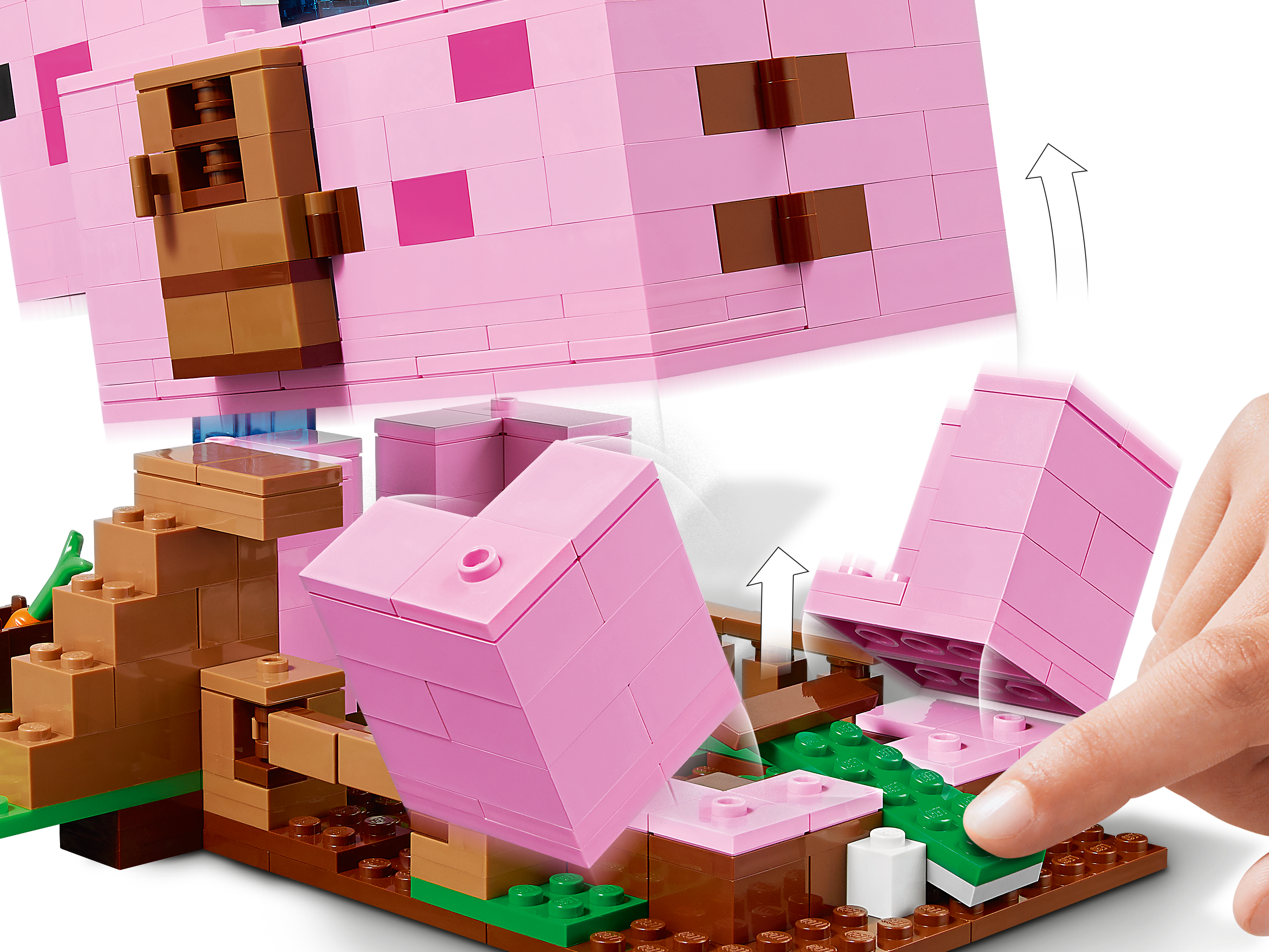 The Pig House Minecraft Buy Online At The Official Lego Shop Pt