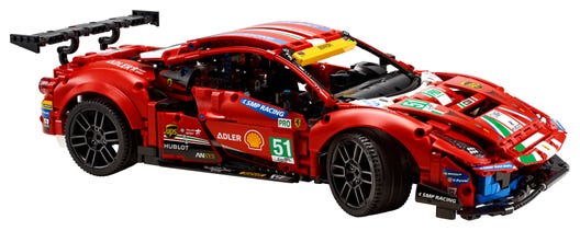 LEGO 42125 - Ferrari 488 GTE “AF Corse #51”