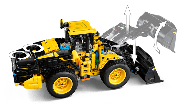 LEGO 42209 La chargeuse sur pneus Volvo L120 Electric — visuel 5 sur 8
