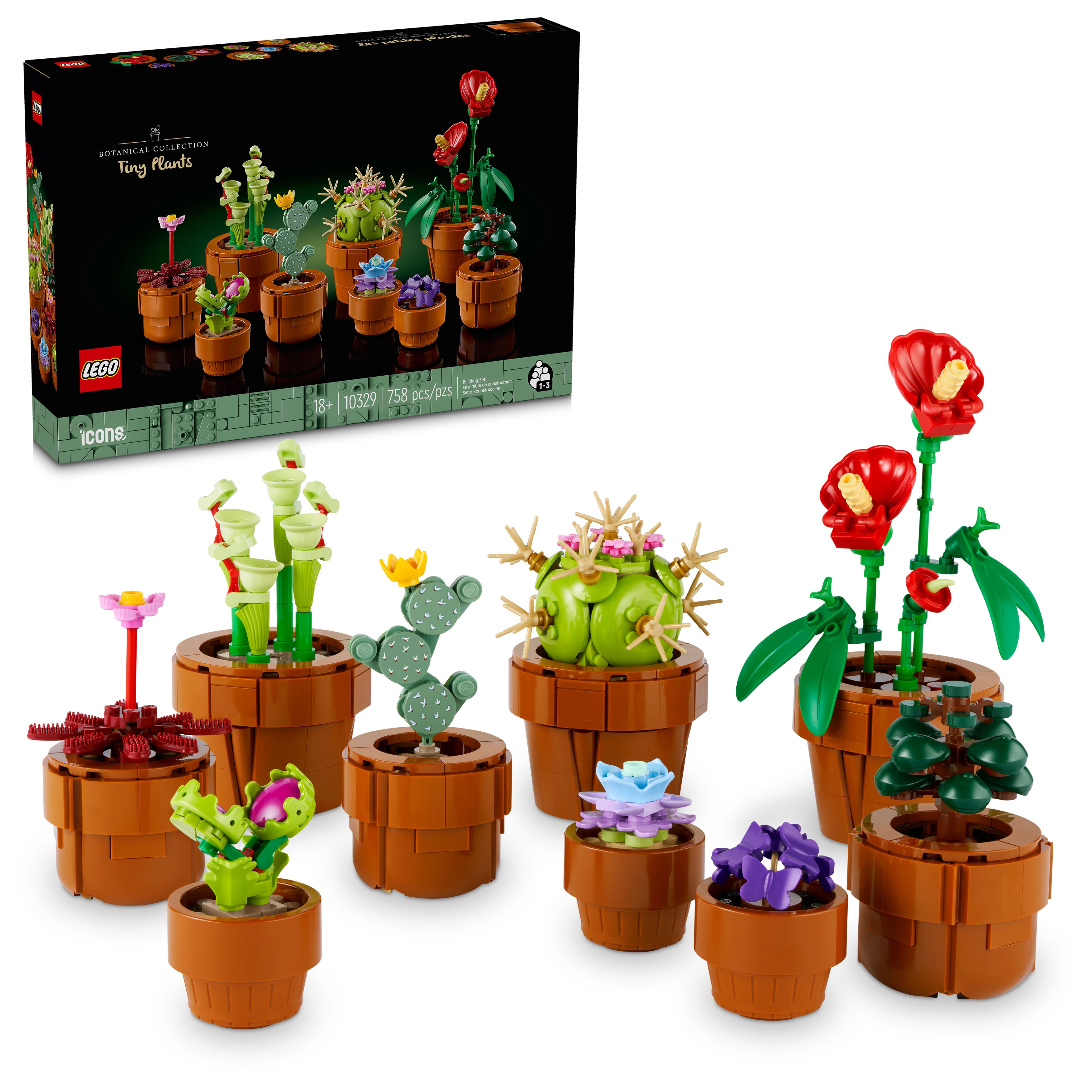 Les petites plantes 10329, LEGO® Icons