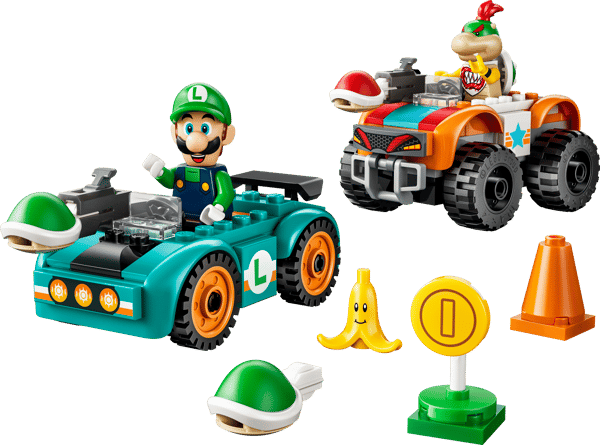 LEGO 72056 Mario Kart™ – Luigi contre Bowser Jr.