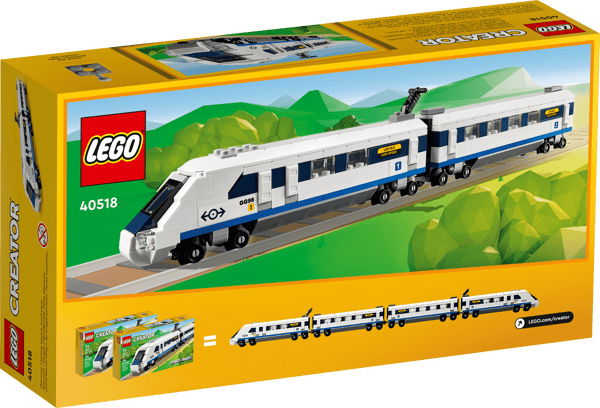 LEGO 40518 Le train à grande vitesse — visuel 3 sur 6
