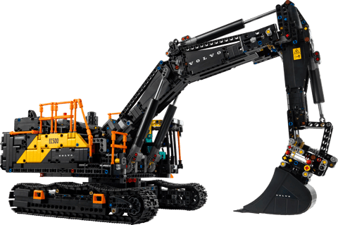 Escavatore Volvo EC500 Hybrid — set LEGO 42215