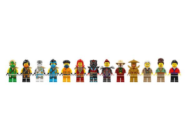 LEGO 71814 La ville au temple du tournoi — visuel 7 sur 8