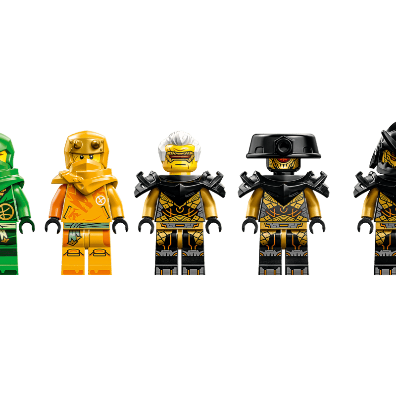 Lloyd and Arin's Ninja Team Mechs1