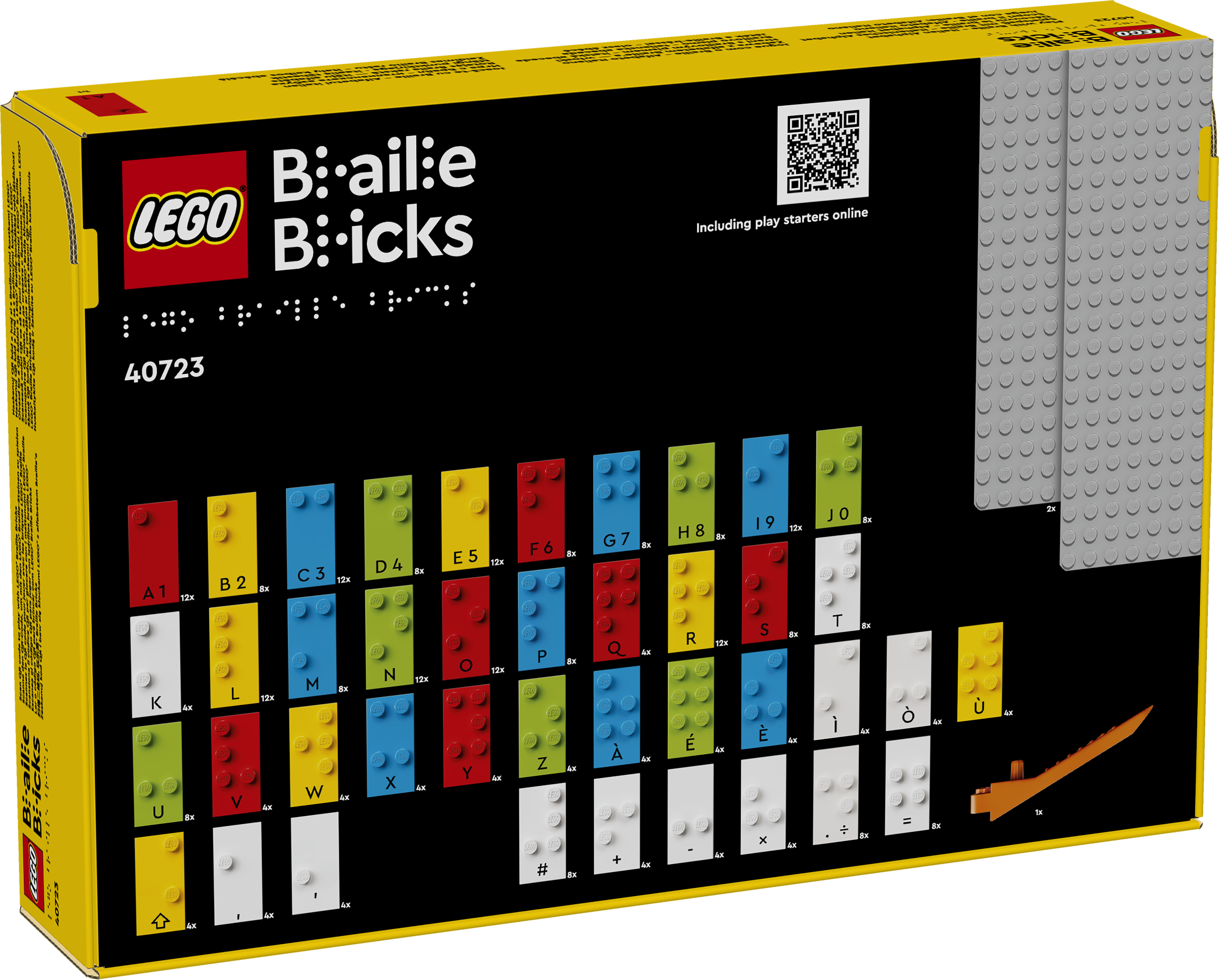 LEGO 40723 - Leg med braille – italiensk alfabet