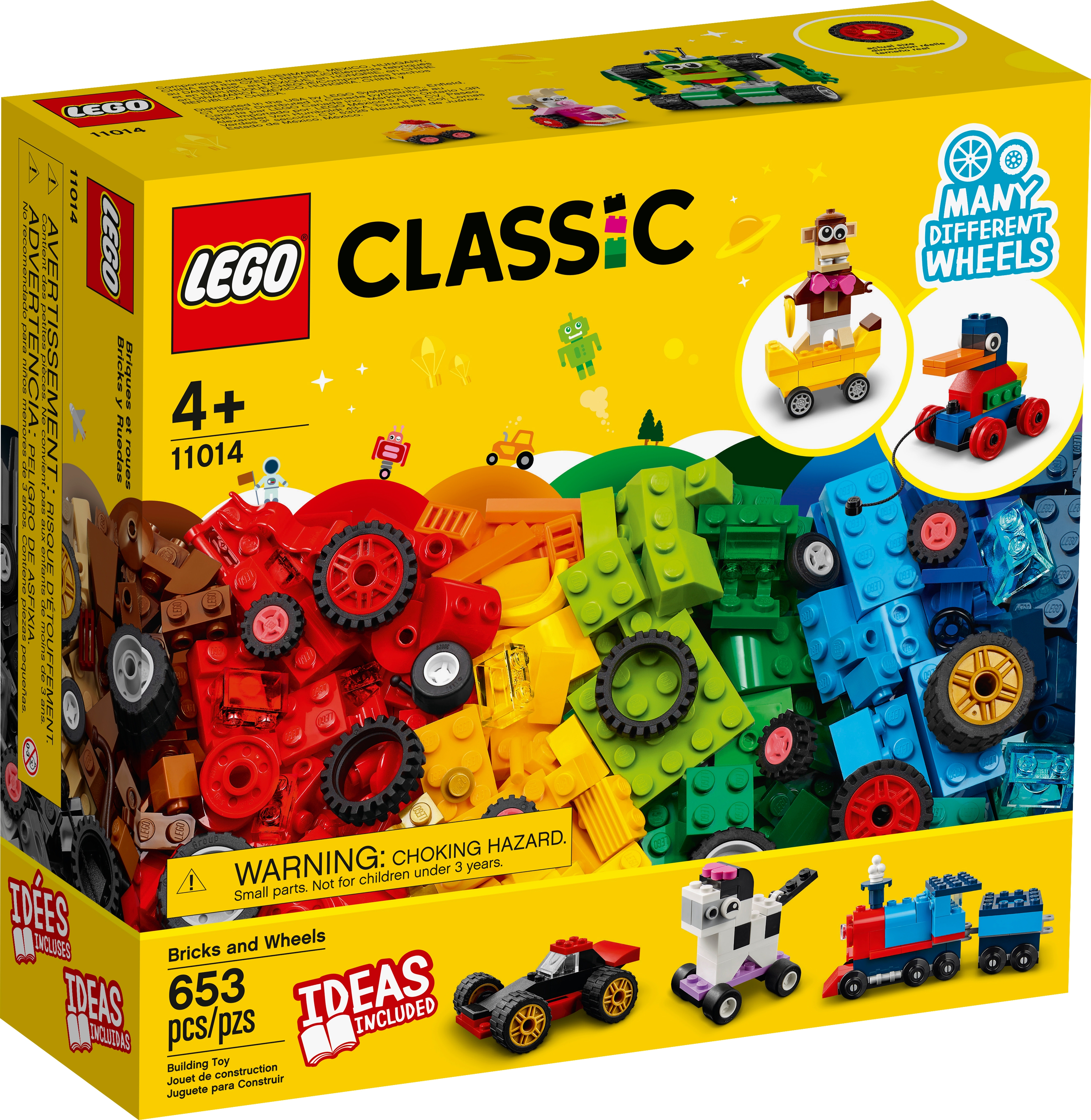 56904 / 56898 for sale online Lego Wheel 30mm X 14mm Set of 4 