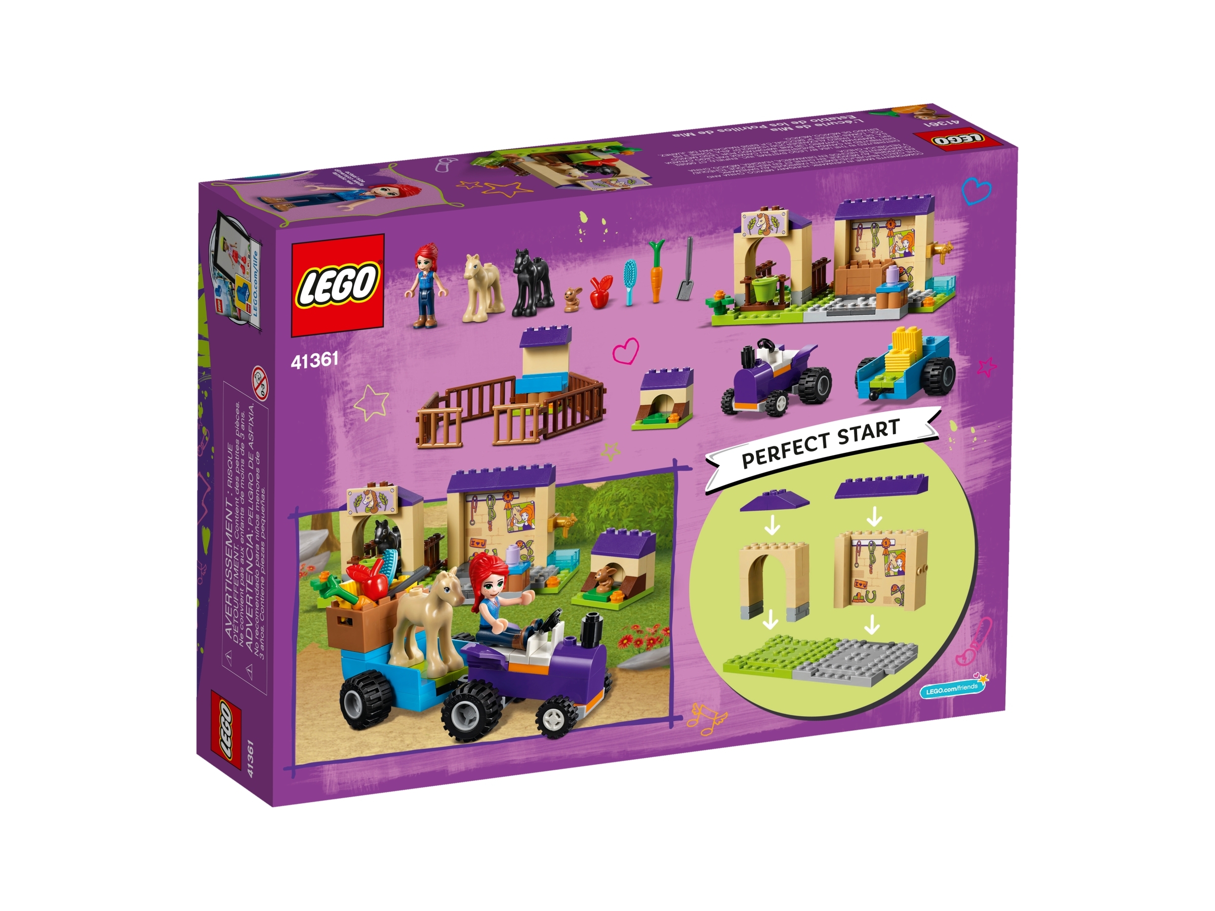 Mia's Foal Stable 41361 | Friends Buy online at the LEGO® Shop US