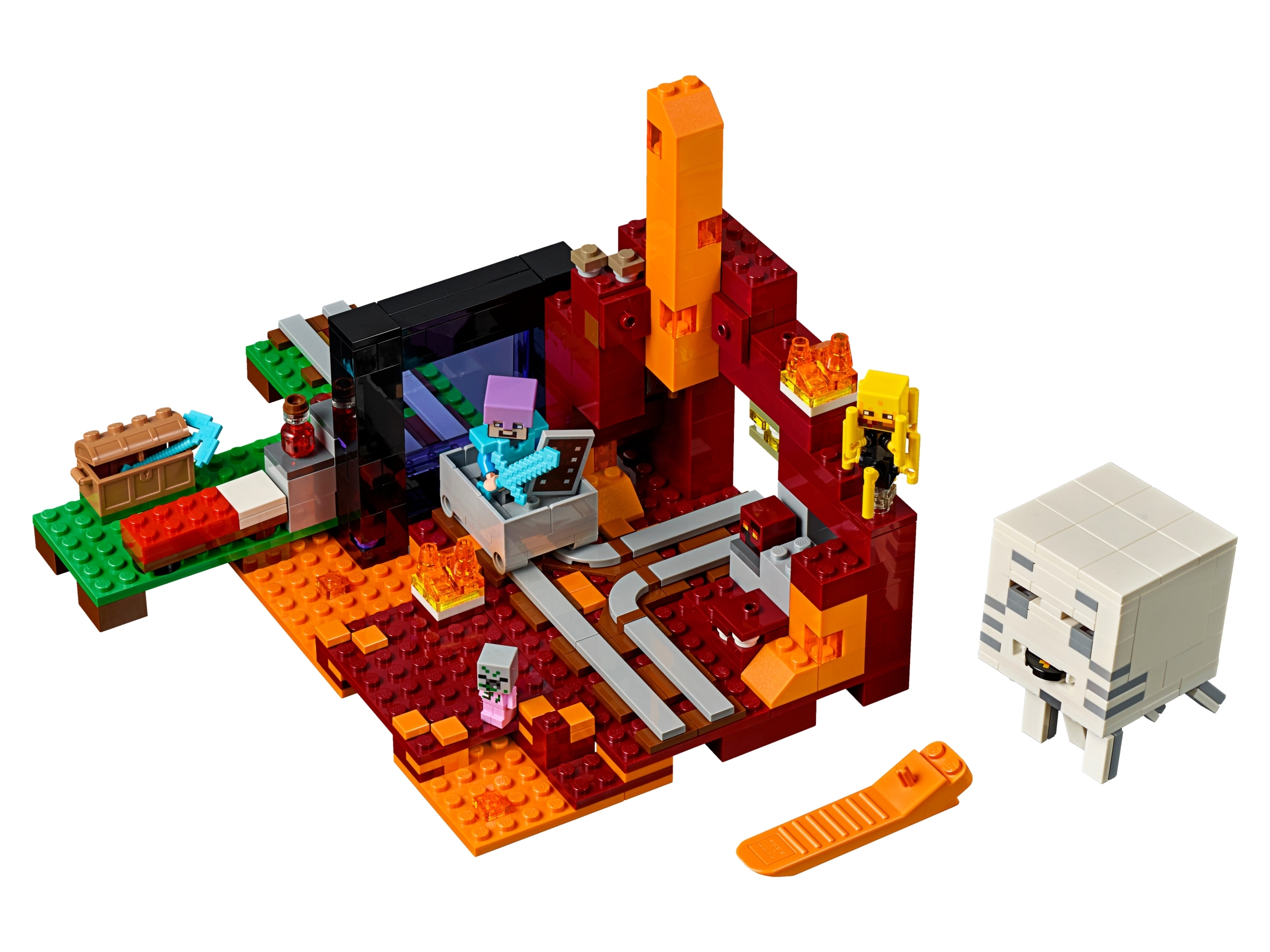 The Nether Portal 21143 | Minecraft® | Buy online at the Official LEGO®  Shop US