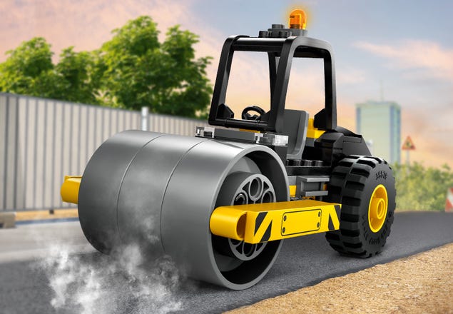 Construction Steamroller 60401 | City | Buy online at the Official LEGO®  Shop SE